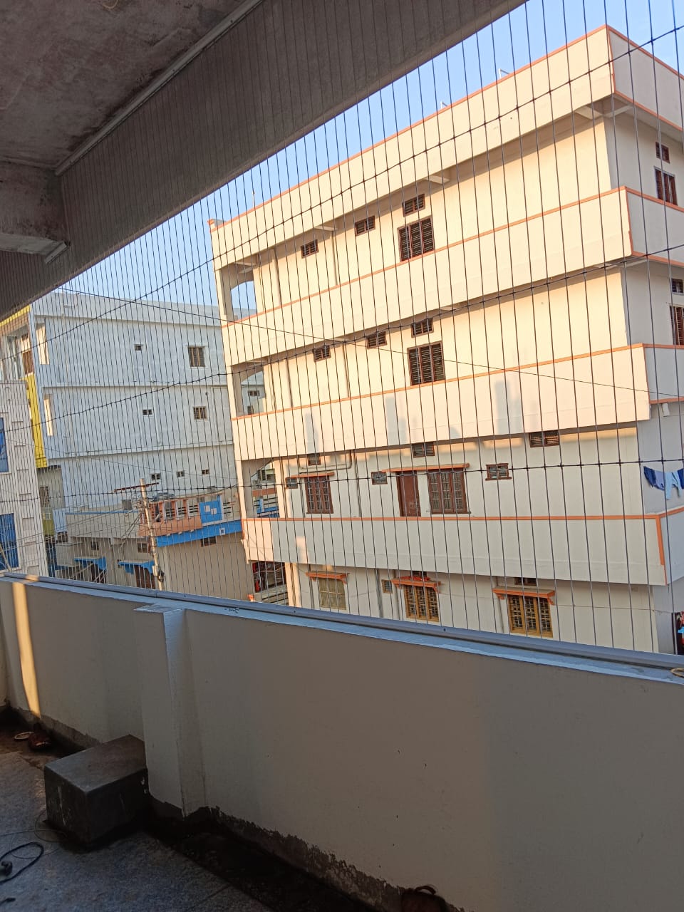 Balcony Invisible Grill Installation
