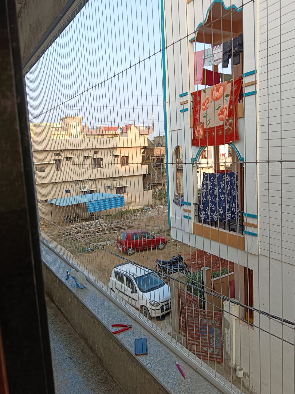 Balcony Netting Setup